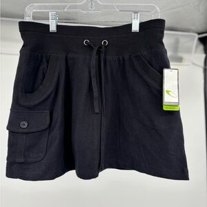 Tek Gear Black Tie Skort Style# AC2211 Performance Athletic Skort Size